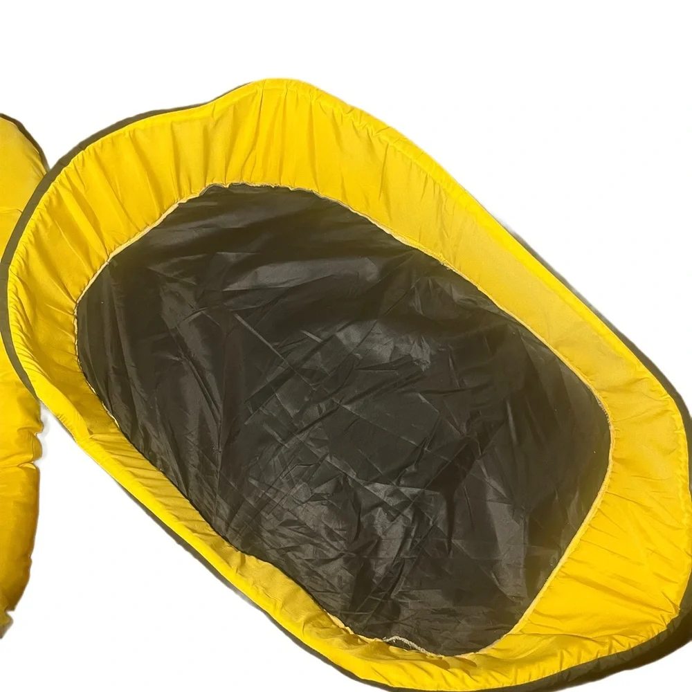 Cozy Black and Yellow Pet Bed/Small Animal Bedding